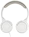 Amazon Basics Lightweight On-Ear Headphones - White