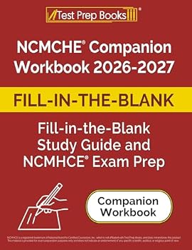 Paperback NCMHCE Companion Workbook 2026-2027: Fill-in-the-Blank Study Guide and NCMHCE Exam Prep Book