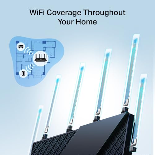 TP-Link AXE5400 Tri-Band WiFi 6E Router, 2025 PCMag Editors' Choice | 2.5Gbps WAN Port for Gaming & Streaming, 6GHz Band, 160MHz, OneMesh, Dual-Core CPU, VPN & WPA3 (Archer AXE75) - image 9