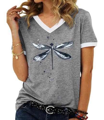 JNIFULI Women's Graphic Tees Casual Summer Funny...