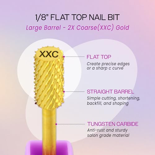 PANA broca 1/8" para manicura y pedicura miniatura 7