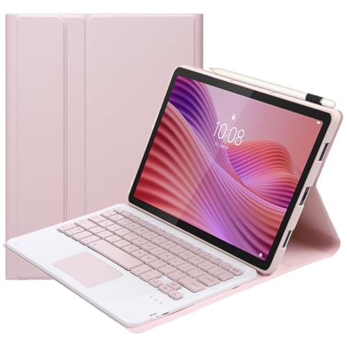 Wireless Bluetooth Keyboard Cover for Lenovo Tab K10 Gen 2 10.1" (TB311FU / TB311XU), Keyboard Case & Trackpad Mouse