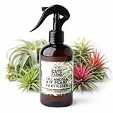 Cute Farms Tillandsia Air Plant Fertilizer | Gentle Weekly Use Formula Plant Food | Formulated Nutrients for Air Plants (8 oz. Spray Bottle)