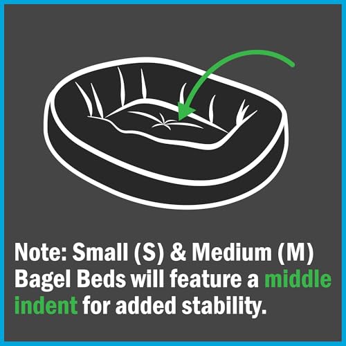 Image of Majestic Pet Villa 24 Inch Shredded Memory Foam Dog Bed for Small Sized Dog 24x19x7 Inch-Orthopedic Pet Bed - Washable Small Puppy Mat with Head Support-Aubergine