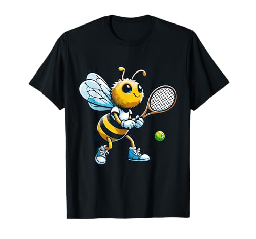 Bee Tennis Club Animals Sport Tournament Players T-Shirt