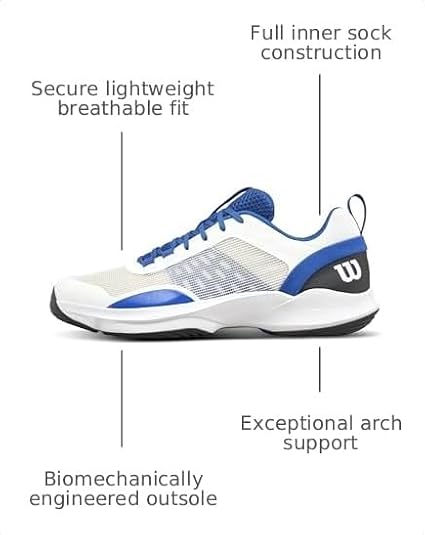 Wilson Mens Men's Hurakn Pro V2 Padel Shoes