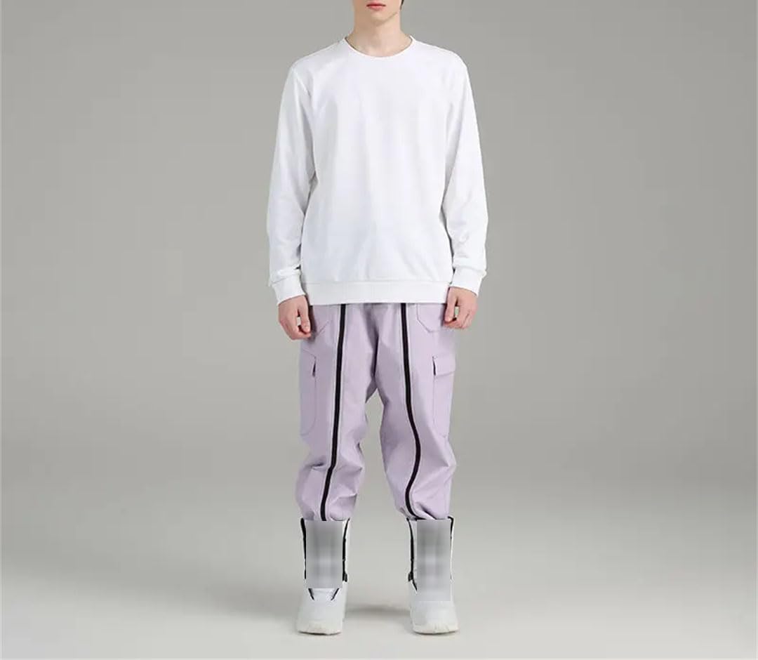 Suwequest Sporty outdoorowe wiatroszczelne spodnie narciarskie damskie zimowe spodnie snowboardowe ciepłe modne wędrówki sporty wiatroszczelne spodnie narciarskie
