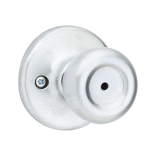 Kwikset 300M 26D CP 7/8RFL RCS Satin Chrome Bed/Bath...