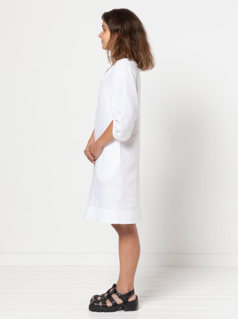 Style Arc Sewing Pattern - Zalia Woven Top and Dress (Sizes 10-22)