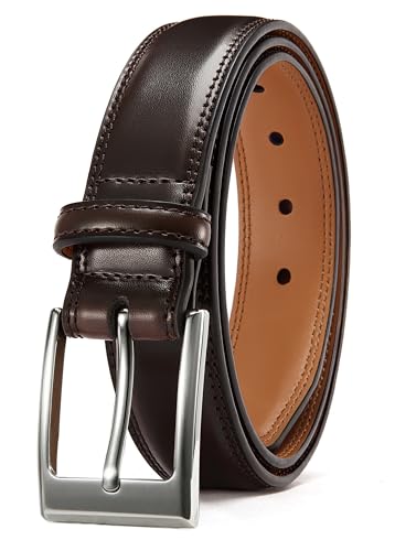 Image of CHAOREN Mens Belts Leather Gift for Men - Ideal Match for Mens Dress Shoes