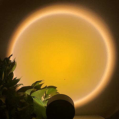 Lampe coucher de soleil à projection verticale en aluminium avec tête rotative de précision