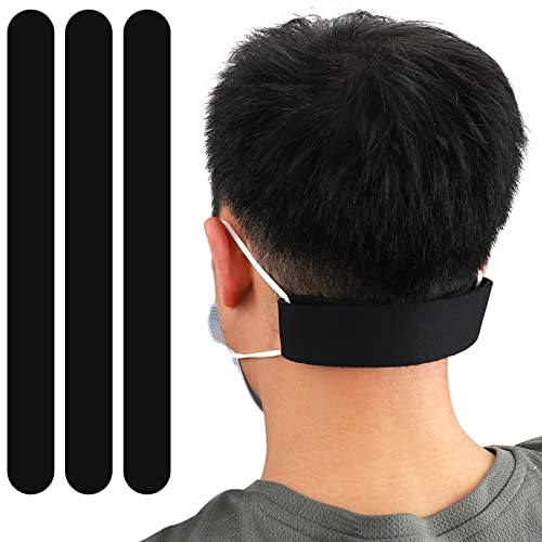 Hzran Neoprene Face Mask Ear Savers, Comfortable Mask Extender For Relief Ear Pain, Cute Mask Extender Strap, Adjustable Reusable Lightweight Mask Holder With Magic Hook Tape For Teens & Adult. #TOP2