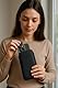 Premium XXL Universal Handy Tasche Etui Hülle Sleeve schwarz für Smartphones von 6,6-6,8 Zoll