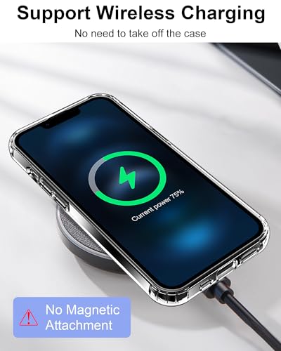Image of HOOMIL Case for iPhone 12 Pro Max, Anti-Yellowing, Crystal Clear