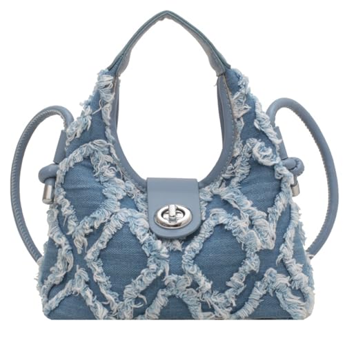 Sac à bandoulière femme en jean solide pour remplacer les sacs fragiles