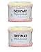 Bernat Pipsqueak Stripes Yarn, 9.8 Oz, Lullaby 2-Pack