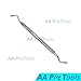 AA PRO Lucas Curette 87 R/L, Large 3.5 MM Spoon Shaped Blades Dental Instrument A+ Quality