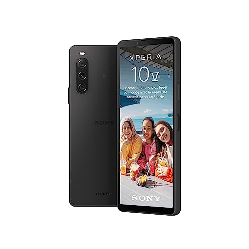 Sony Xperia 10 V Smartphone Android compact avec prise jack et triple objectif - 4