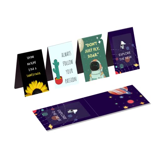 Rays Of Ink Inspirational Quotes Magnetic Bookmarks/Magnetic Page Markers/Magnetic Page Clips with Positive Affirmations. Ideal Gift for Students and Bookworms Rays Of Ink Inspirational Quotes Magnetic Bookmarks/Magnetic Page Markers/Magnetic Page Clips with Positive Affirmations. Ideal Gift for Students and Bookworms