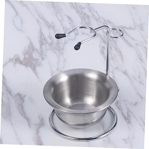 minkissy Suporte De Escova De Barbear Suporte Para Tigela De Barbear Barbeador Masculino Sabonete De