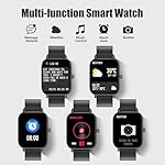 Smart Watch for Men Women SmartWatch 1.83" for iPhone Samsung Android Phone Compatible, Fitness Tracker Watch with Pedometer, Heart Rate/Sleep Monitor, Blood Oxygen, IP68 Waterproof - Image 4