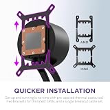 NZXT Kraken Elite 360 - AIO CPU Liquid Cooler - Chłodnica 360mm - 3 x Wentylatory F120P - Konfigurowalny 2.72” IPS LCD - NZXT Turbine Pump - Intel LGA 1700, 1200/115X, 1851 - AMD AM5, AM4 - Czarny