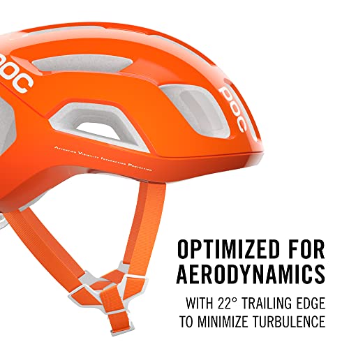 Poc Ventral Air Mips (Cpsc) Cycling Helmet Fluorescent Orange Avip Med #TOP2