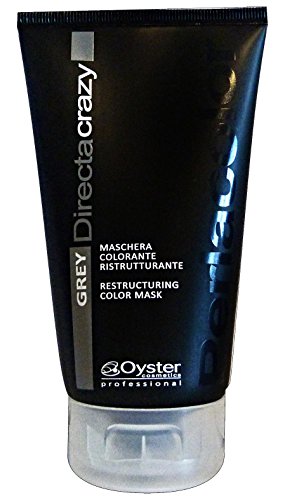 OYSTER Directa Folle Colorazione Maschera Di Ristrutturazione Professionale Grigio 150 Ml. Acconciatura