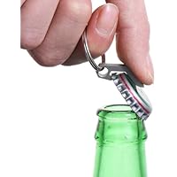 Llavero abrebotellas con anilla, Llavero abre cerveza, Mini