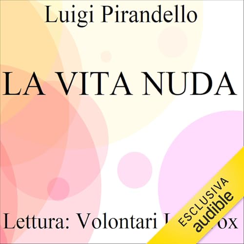 Page de couverture de La vita nuda