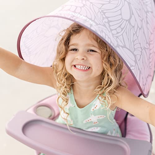 Baby Delight Go With Me Venture Portable Chair | Indoor And Outdoor | Sun Canopy | 3 Child Growth Stages | Canyon Rose #TOP1
