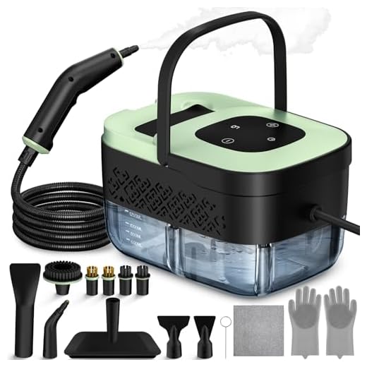 Portable Steam Cleaner with 16 Accessories