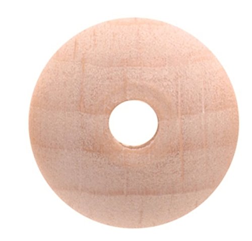 Glorex Raw Wood Ball, Wood, natural, 15mm (500St)