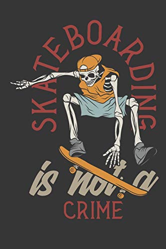 Composition Notebook: Skateboarder Journal Notebook Diary Composition 6x9 120 Pages Cream Paper Skat