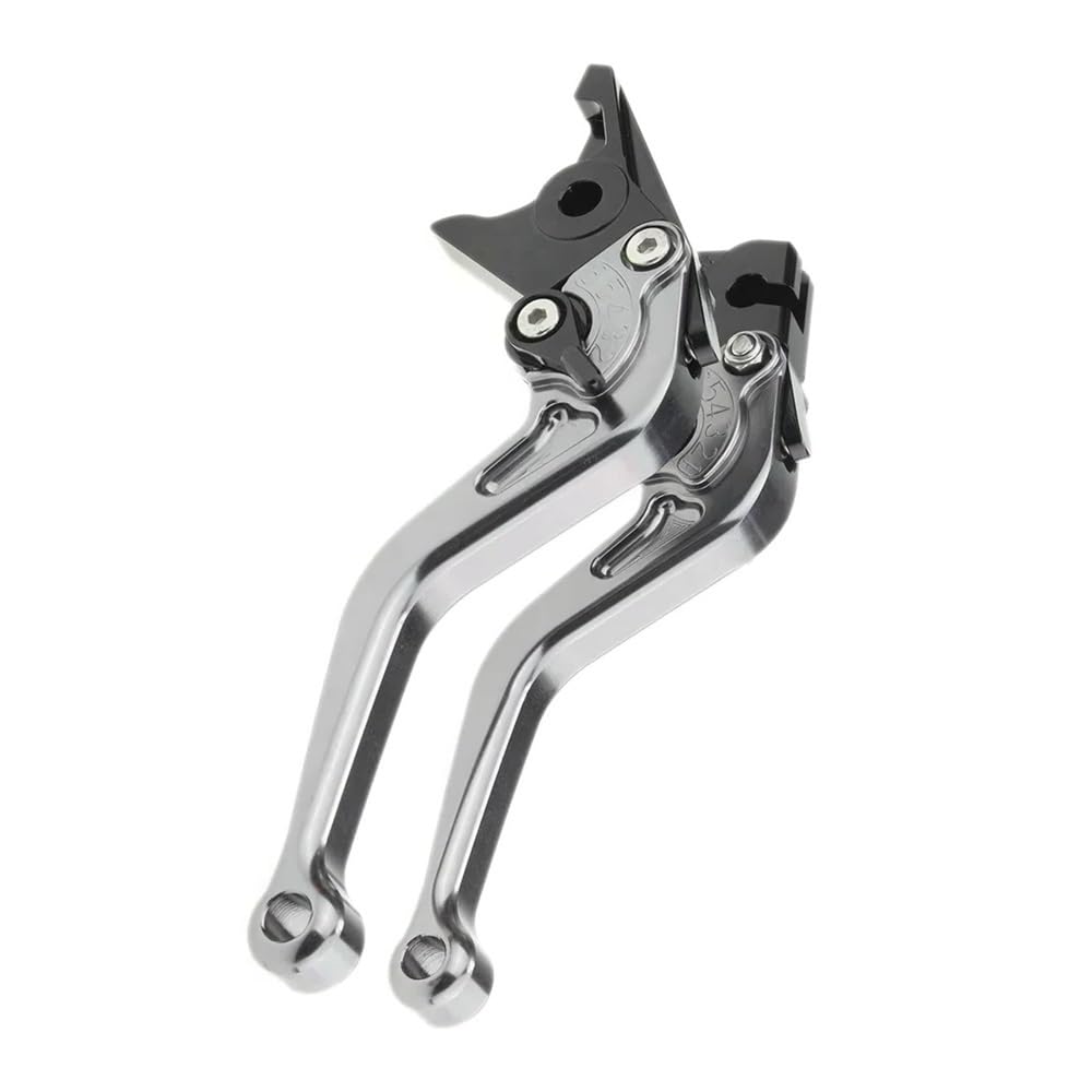 Yuegtik for GSXR250/600/750/1000 for TL1000S for GSR600/750 for GSXS750 for SFV650 for Gladius for DL650 Motorcycle Short Brake Clutch Levers Clutch Lever(Titanium)