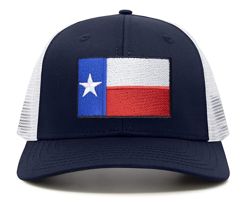 Image of International Tie State Hat for Men and Women, Adjustable Snapback Trucker Baseball Cap with Embroidered Patch