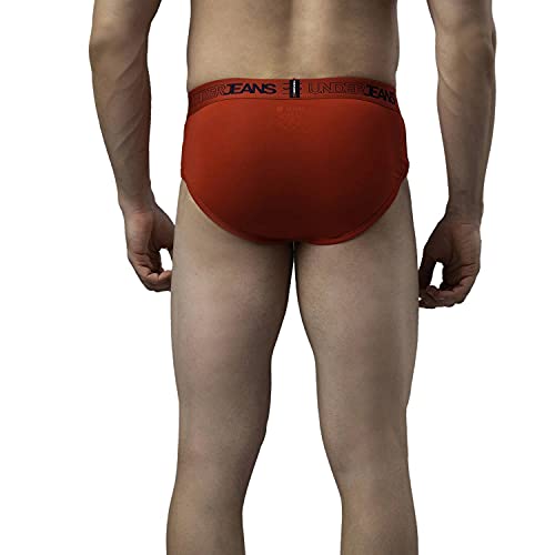 Image of Underjeans Men Cotton Blend Brief
