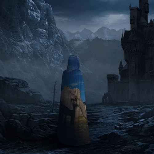 Cape à capuche éléphant unisexe pour déguisement de carnaval - 7