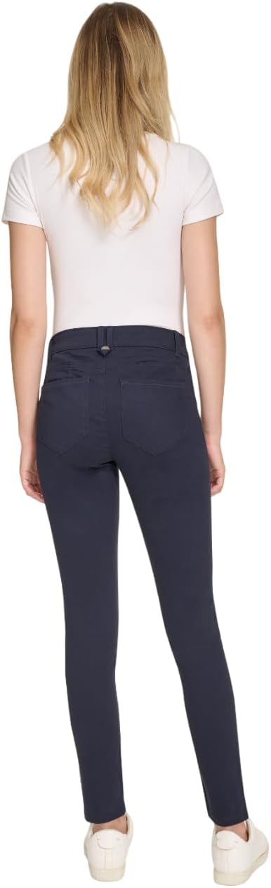 Nautica Women's Skinny Fit Solution Sateen Pant