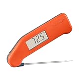 ThermoWorks Classic Thermapen, Highly-Rated Instant-Read Thermometer - Cayenne Pepper Red