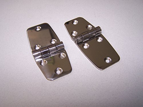 132-3424 Sea-Dog Line Pair (2) of Stainless Steel Surface Mount Door Hinge 3-5/16