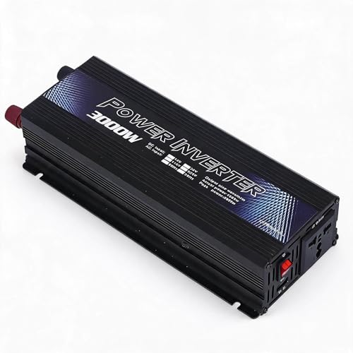 Onduleur de voiture 3000W convertisseur sinusoïdal 12V 220V USB