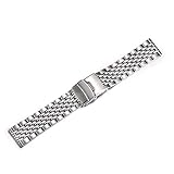 The Beads of Rice strap is a elegant and comfortable strap that looks good on anything from a modern diver to a nice vintage watch.
