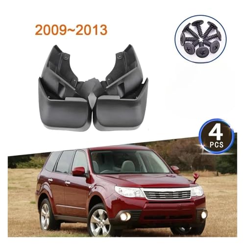 Guardabarros para coche Forester SH de 2009 a 2013, accesorios de protección delantera y trasera 3