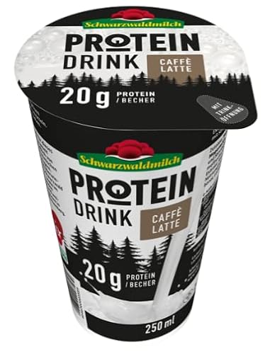 Schwarzwaldmilch Protein - Caffé Latte, 10 vasos de 250 ml Cover