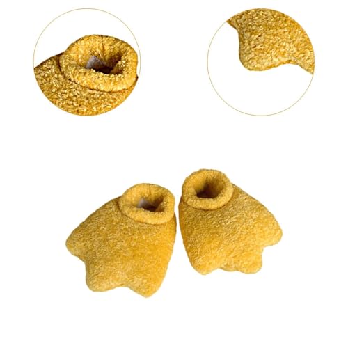Chaussons pattes de canard pantoufles maison chambre intime doux antidérapants