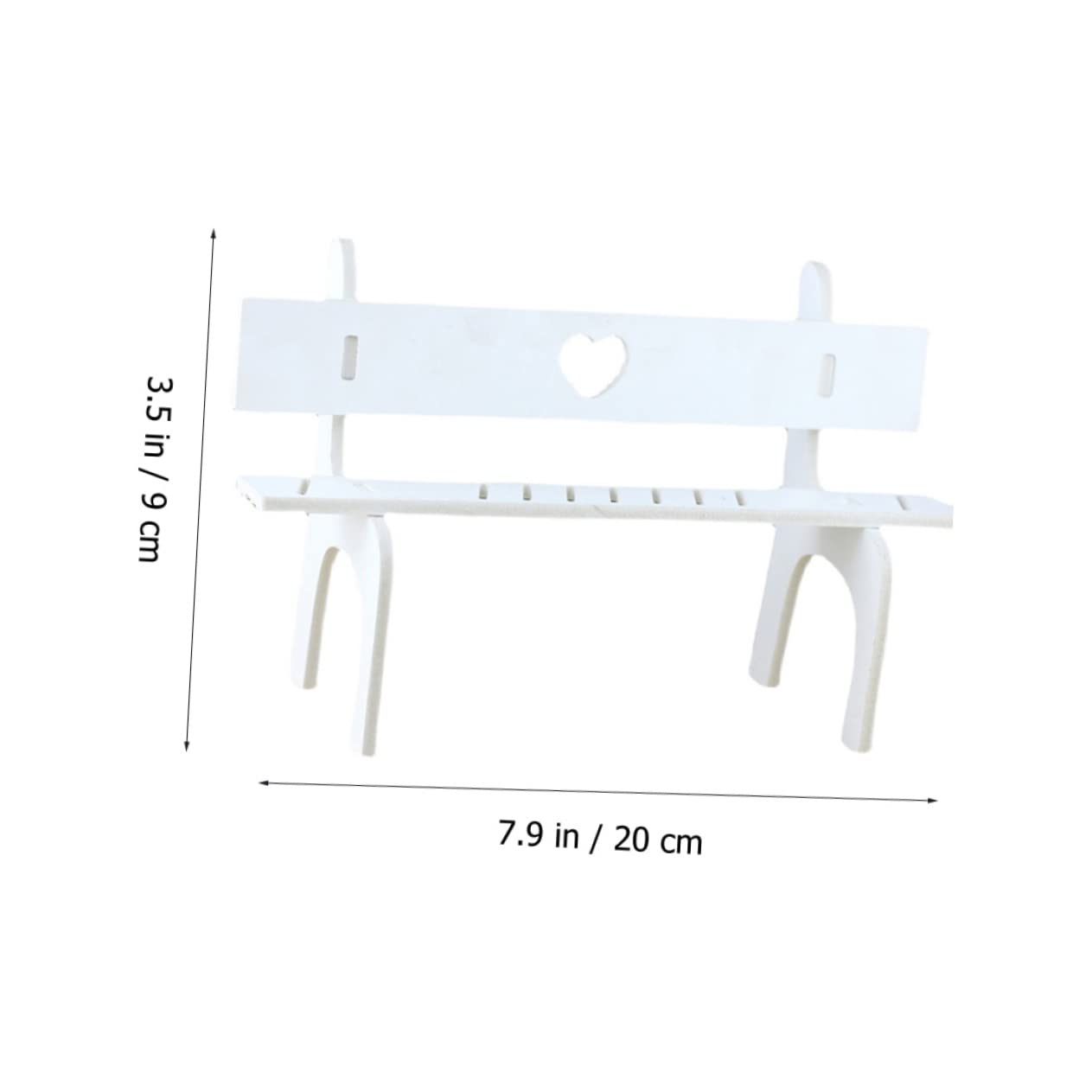 SUPVOX 3pcs Plastic Doll Stool Set Easy Assembly Mini Hanging Legs Chairs for Dollhouse Decor Home Decor