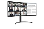 LG 34WR55QK-B.AHK 34" UltraWide™ QHD Curved monitor with USB Type-C™