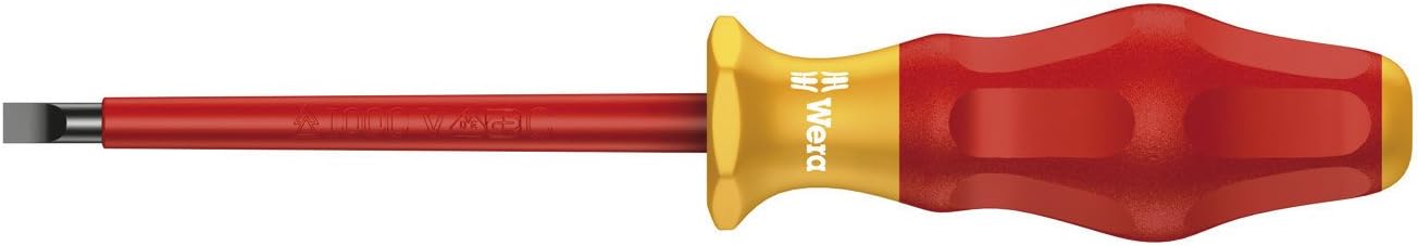 Insltd Slotted Screwdriver, 3/32 in