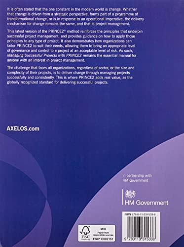 Managing Successful Projects with PRINCE2